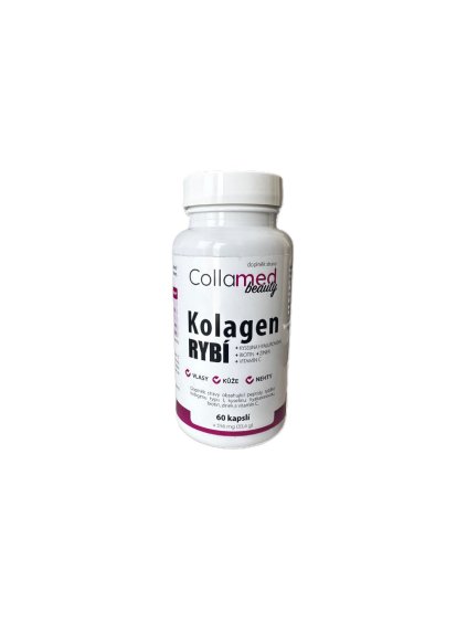 Collamed Beauty - Rybí kolagén + vitamín C 60 kapsúl