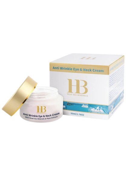 H&B Dead Sea Minerals - Revitalizačný krém pod oči a krk 50 ml