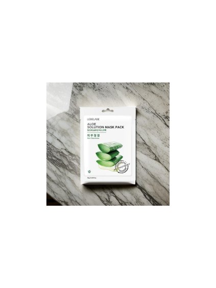 LEBELAGE - Maska s Aloe Vera - Aloe Solution Mask 23 ml