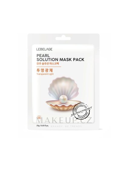 LEBELAGE - Maska s Extraktom z Perál - Pearl Solution Mask Pack 23 ml