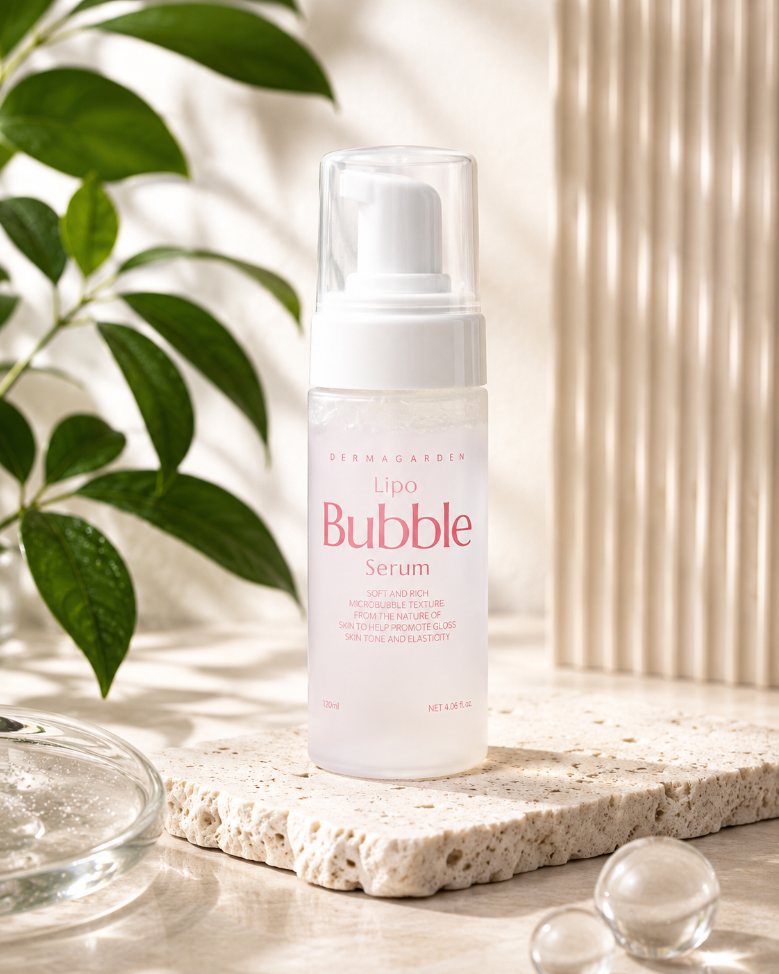 DERMAGARDEN - Lipo Bubble Serum - Bublinkové tonikum a sérum 2v1 120 ml