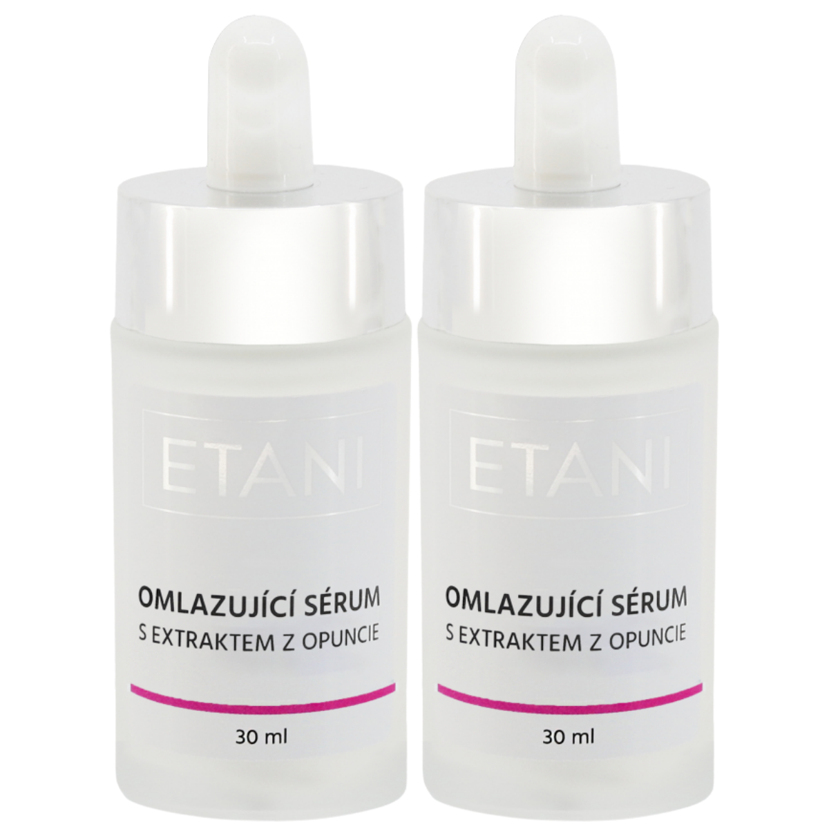 ETANI Omladzujúce pleťové sérum s extraktom z Opuncie, 30ml Obsah: 2x30 ml