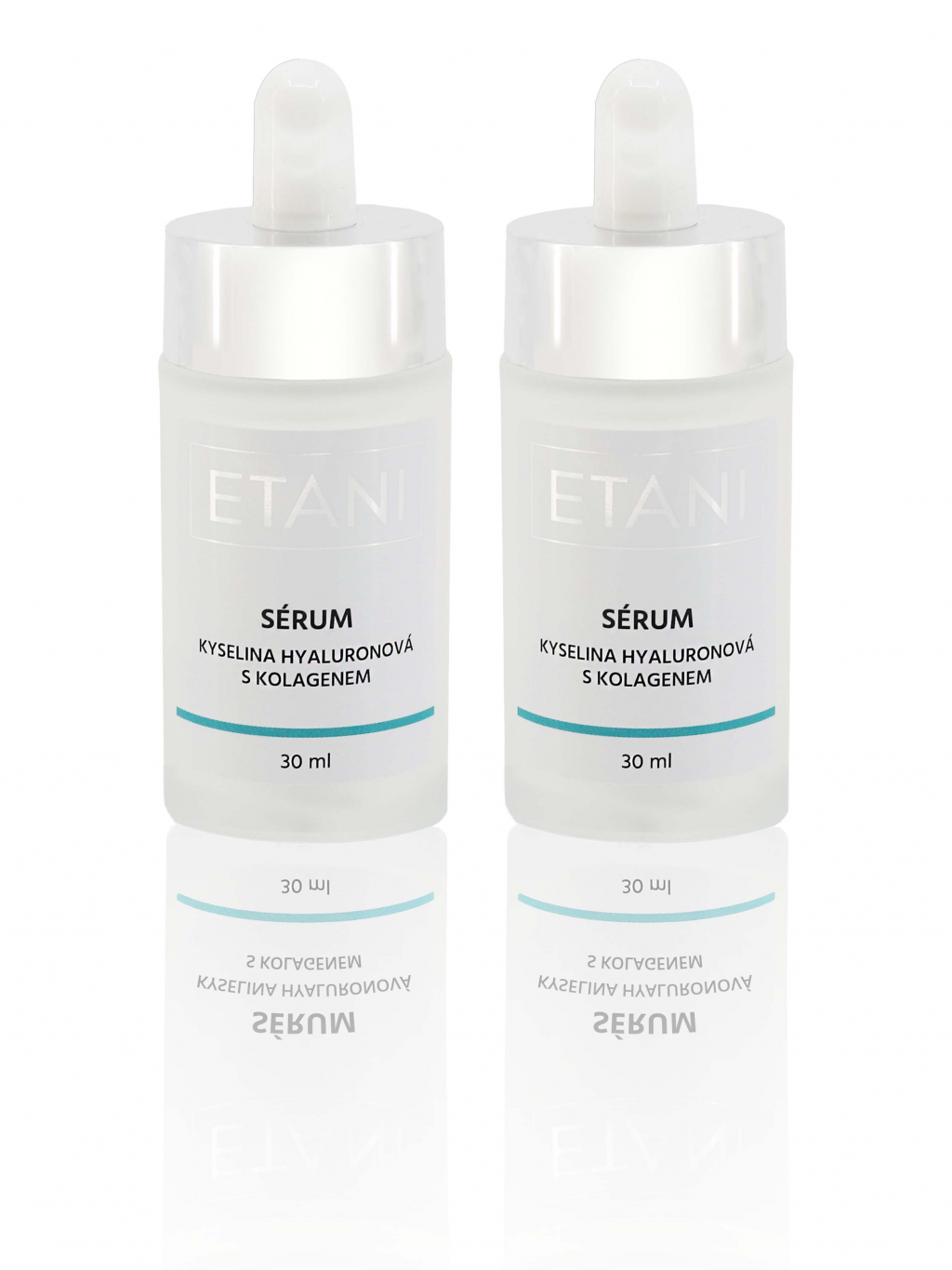 ETANI Sérum 2v1 – kyselina hyaluronová s kolagénom, 30ml Obsah: 2x30 ml