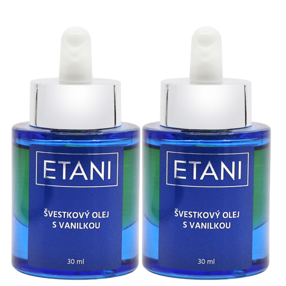 ETANI Slivkový olej s vanilkou, 30ml Obsah: 2x30 ml