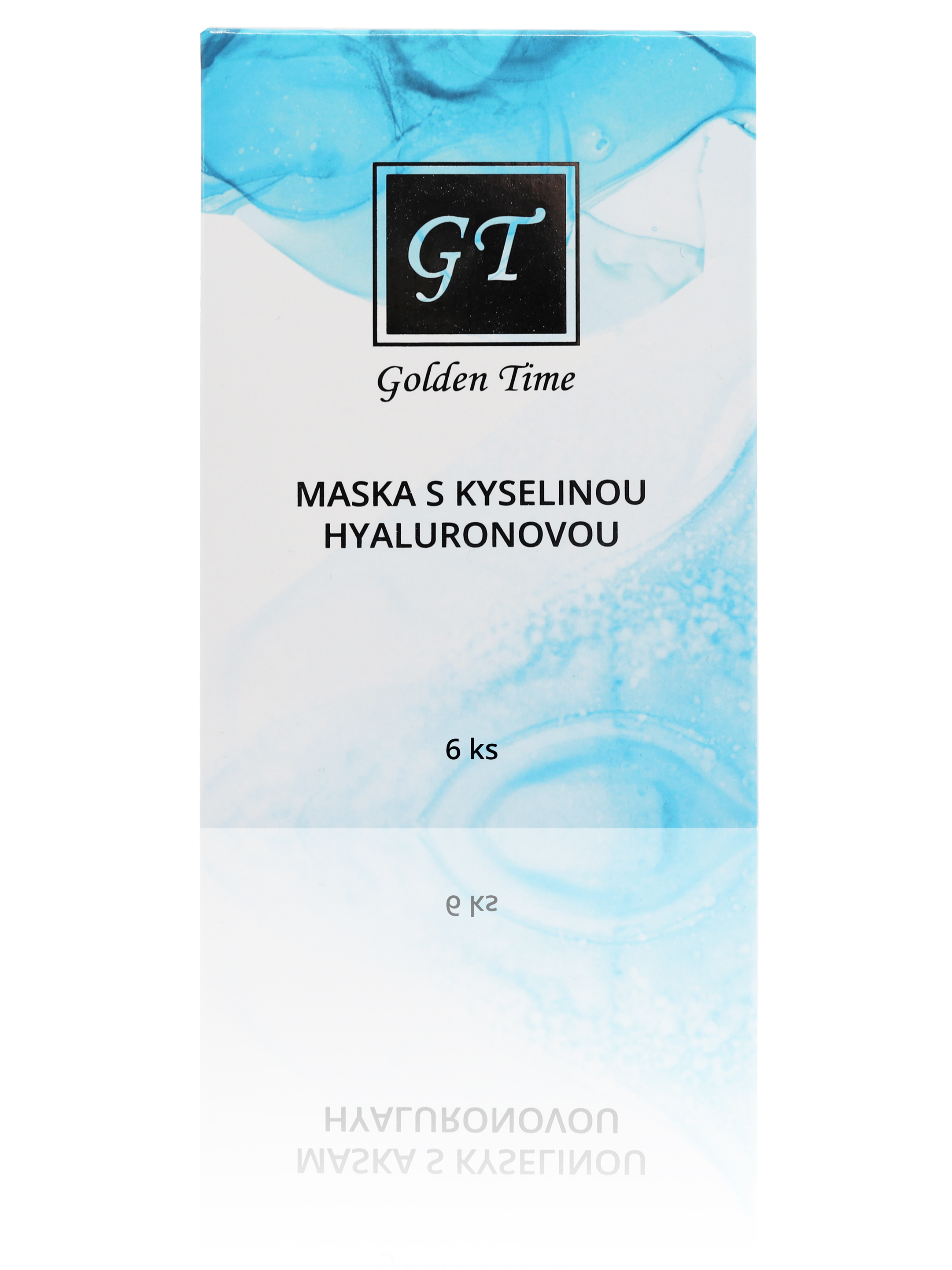 GOLDEN TIME Maska s kyselinou hyaluronovou, 6 x 26ml Počet kusov: 6 kusov