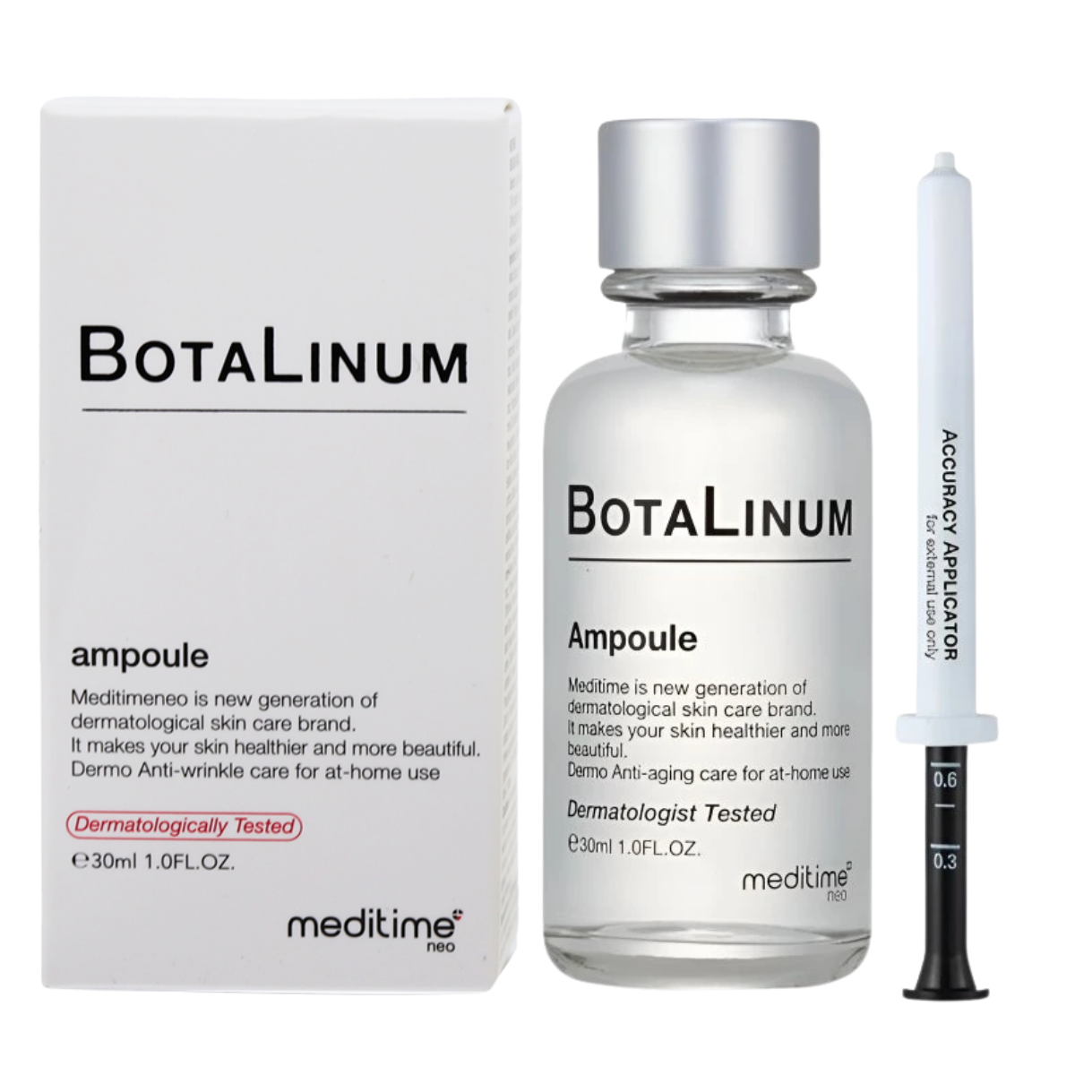 Meditime NEO BotaLinum ampule – sérum s efektom botoxu, 30ml