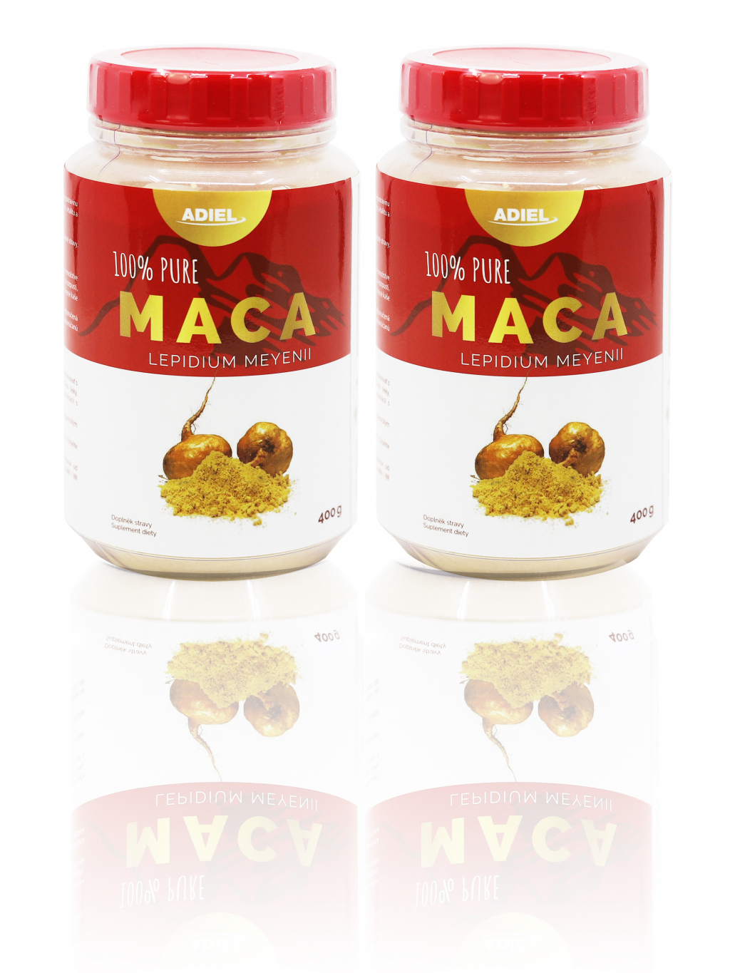 ADIEL Maca 100% PURE prášok 400 g Obsah: 2x400g