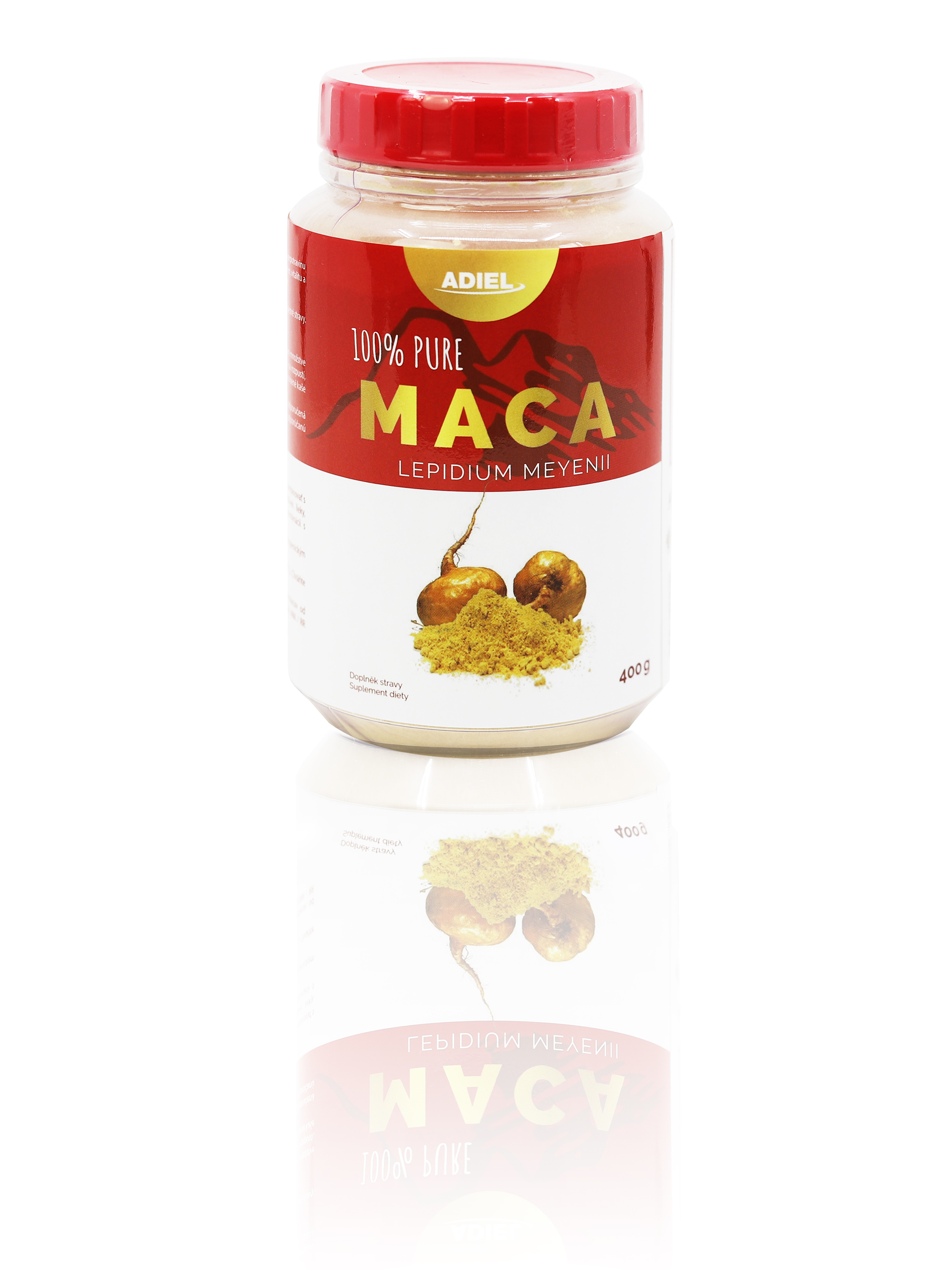 ADIEL Maca 100% PURE prášok 400 g Obsah: 1x400g