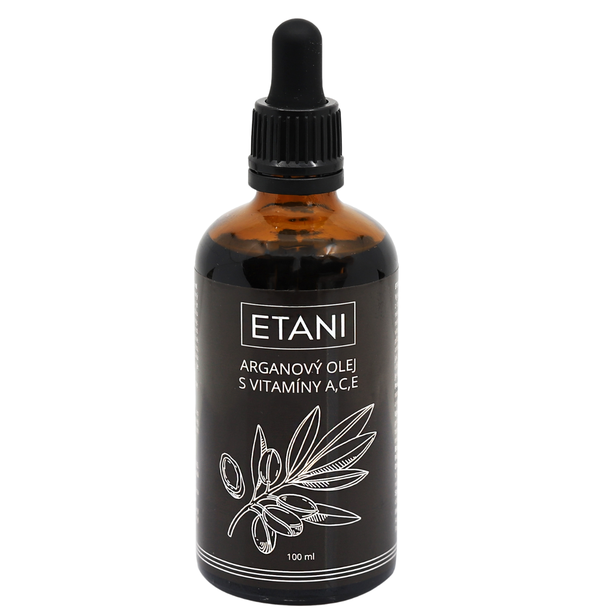 ETANI Arganový olej s vitamínmi A,C,E, 100 ml Obsah: 1x100ml