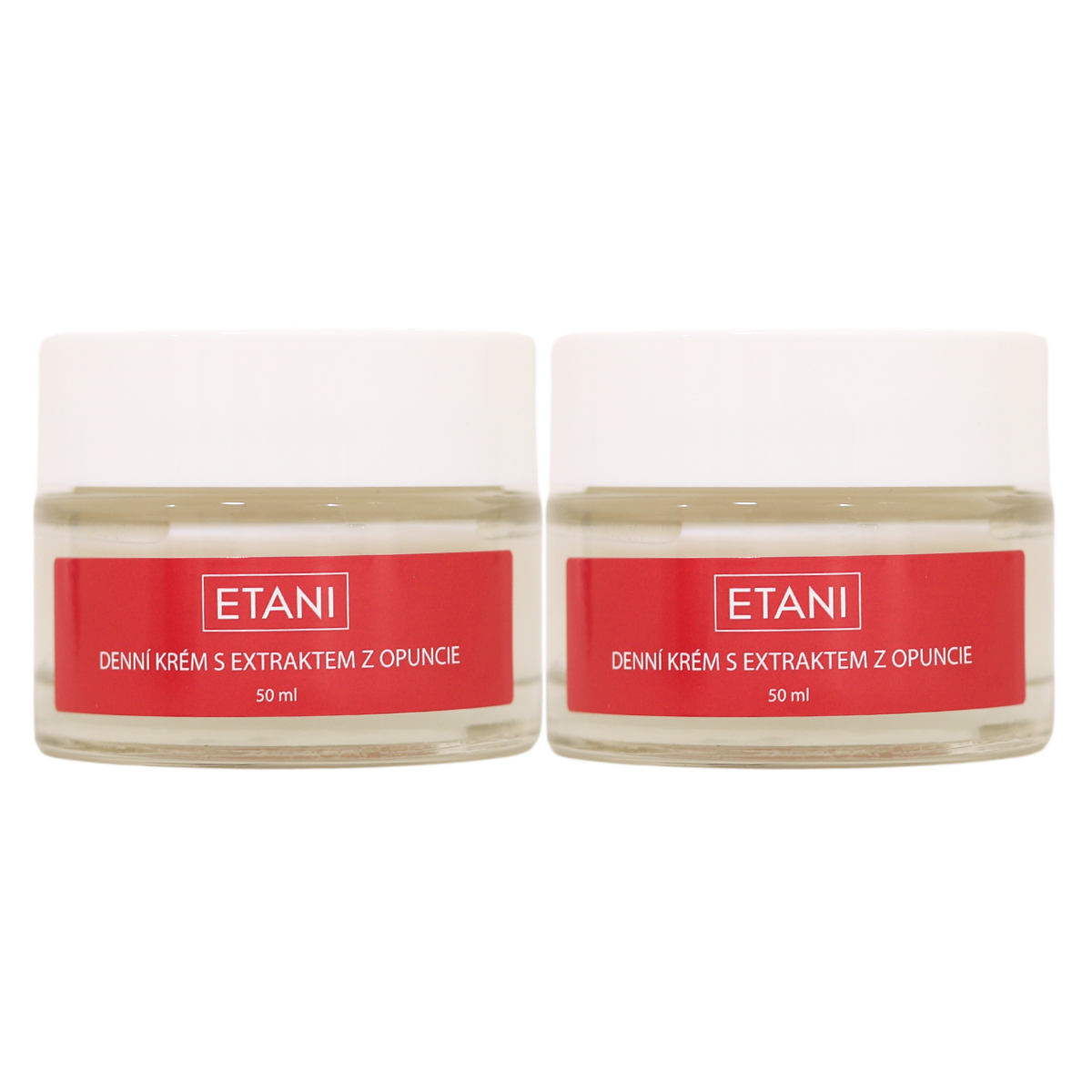 ETANI Denný krém s extraktom z Opuncie, 50ml Obsah: 2x50ml