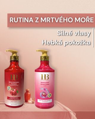 Proměňte svou každodenní sprchu v luxusní rituál! 🛁✨ Představujeme vám dokonalé duo z Mrtvého moře, které se postará o...