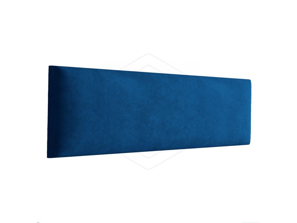 Čalouněný panel  40 x 15 cm - Tmavá modrá 2331