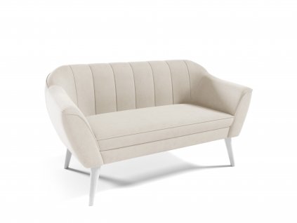 Sofa 184 Velutto 01 nogi białe