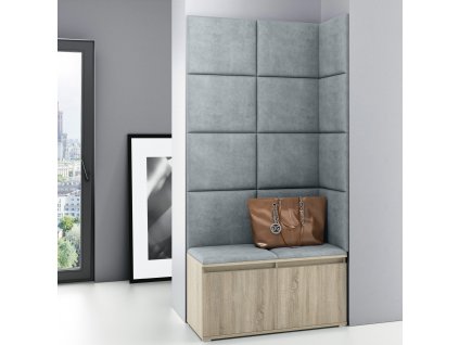 szafka bez wieszaków w kolorze białym trynity 14