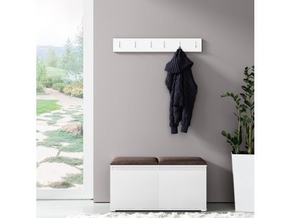 30154 3 predsinova stena s calounenymi panely trinity 5 bila tmava hneda 2308