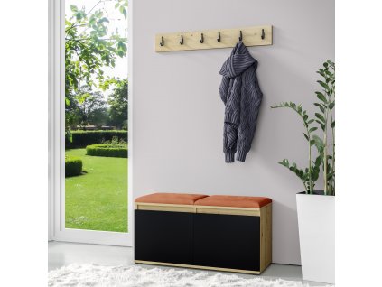 51624 predsinova stena s calounenymi panely trinity 5 grafit okrova 2325