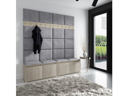 40527 2 predsinova stena s calounenymi panely trinity 4 sonoma seda 2314