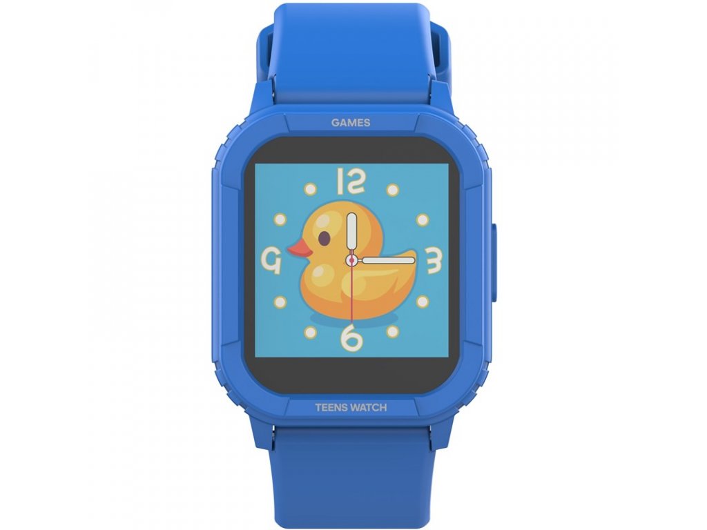 Chytré hodinky iGET FIT F10 - dětské - modré