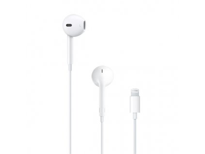 Sluchátka Apple EarPods Lightning - bílá