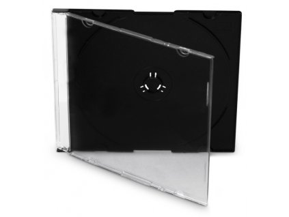 Obal Cover IT pro 1 CD slim, 5,2mm - černý(10Ks/bal)