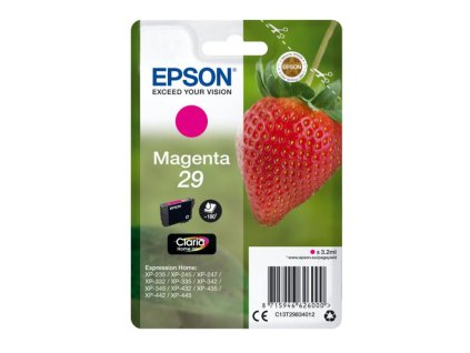 Inkoustová náplň Epson T29 originální - červený