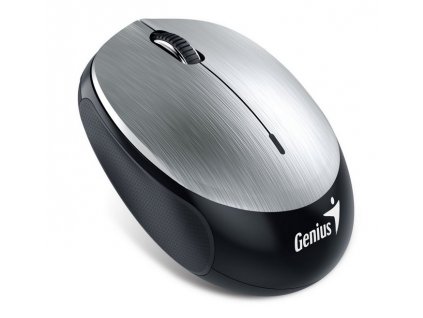 Myš Genius NX-9000BT / optická / 3 tlačítka / 1200dpi - stříbrná