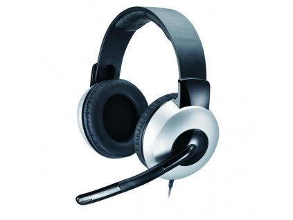 Headset Genius HS-05A - černý/stříbrný