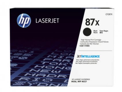 Toner HP CF287X laserjet - černý