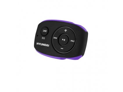 MP3 přehrávač Hyundai MP 312, 8GB, černo/fialová barva