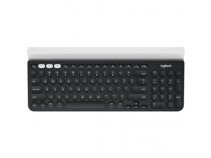 Klávesnice Logitech Wireless Keyboard K780 US - šedá/bílá
