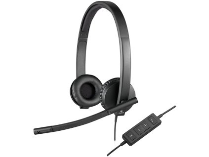 Headset Logitech H570e - černý