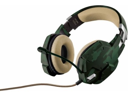 Headset Trust GXT 322C Green Camouflage