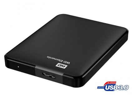 HDD ext. 2,5" Western Digital Elements Portable 1,5TB - černý