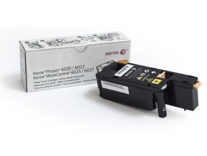 Toner Xerox 106R02761 pro tiskárny Phaser 6020/6022, WorkCentre 6025/6027 1000 str. - žlutý