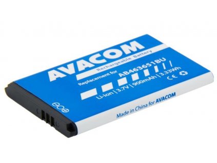 Baterie Avacom pro Samsung B3410 Corby plus Li-Ion 3,7V 900mAh (náhrada AB463651BU)