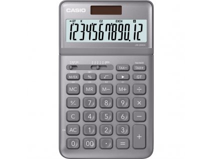 Kalkulačka Casio JW 200 SC GY - šedá