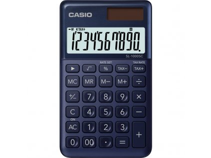 Kalkulačka Casio SL 1000 SC NY - tmavě modrá