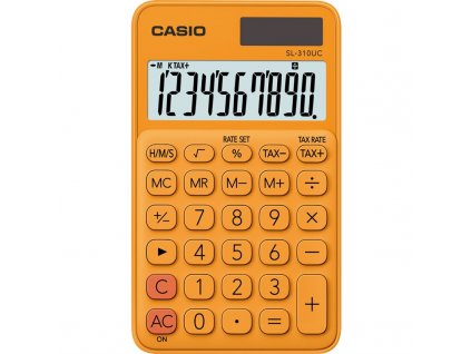 Kalkulačka Casio SL 310 UC RG - oranžová