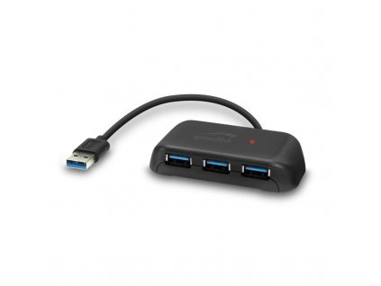 USB Hub Speed Link Snappy Evo USB 3.0 / 4 x USB 3.0, aktivní - černý