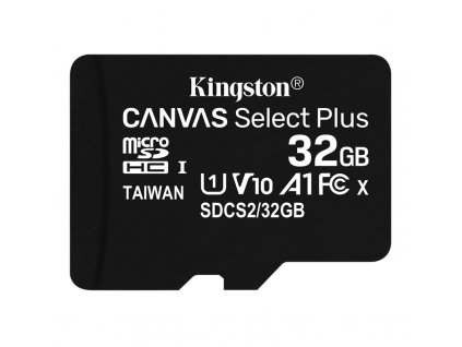 Paměťová karta Kingston Canvas Select Plus MicroSDHC 32GB UHS-I U1 (100R/10W)