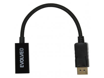 Redukce Evolveo DisplayPort/HDMI - černá