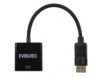 Redukce Evolveo DisplayPort/VGA - černá
