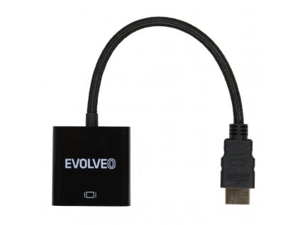 Redukce Evolveo HDMI/VGA - černá