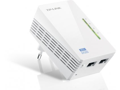 Síťový rozvod LAN po 230V TP-Link TL-WPA4220 WiFi N300 500 Mb/s, průchozí