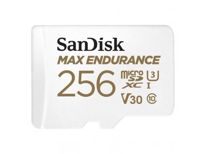 Paměťová karta Sandisk MAX ENDURANCE microSDHC 256 GB + adaptér