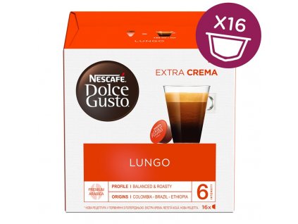 NESCAFÉ Dolce Gusto® Lungo kávové kapsle 16 ks