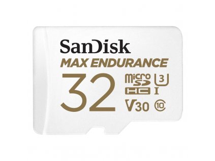 Paměťová karta Sandisk MAX ENDURANCE microSDHC 32 GB + adaptér