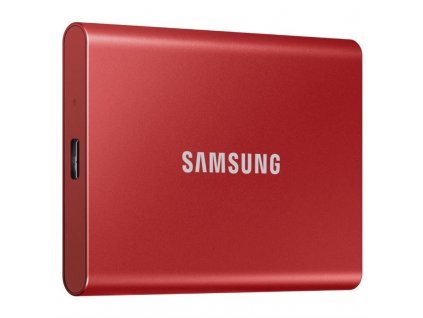 SSD externí Samsung T7 1TB - červený