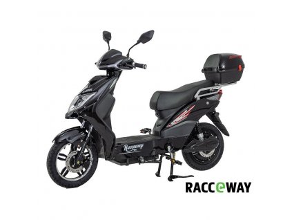 Elektrický motocykl RACCEWAY E-FICHTL černý 20Ah