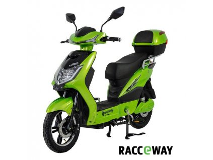 Elektrický motocykl RACCEWAY E-FICHTL sv.zelený-metalický 20Ah